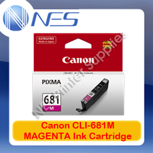Canon Genuine CLI-681M MAGENTA Ink Cartridge for TR7560/TR8560/TS6160/TS8160/TS9160